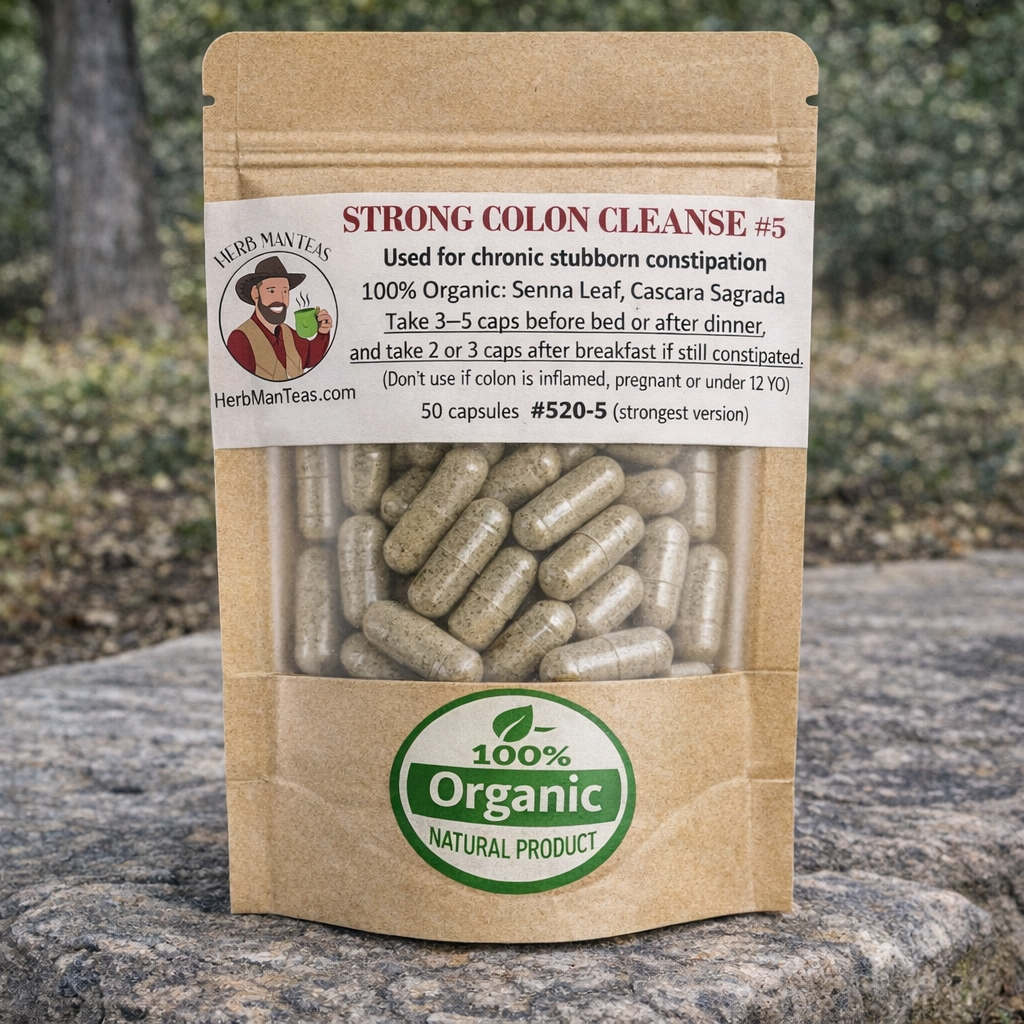 COLON CLEANSE CAPSULES (Strong)