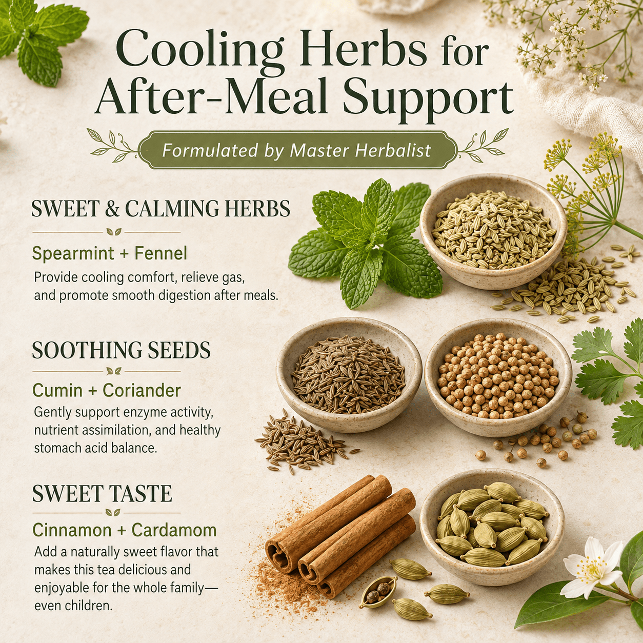SWEET DIGESTIVE TEA - Herb Man Teas