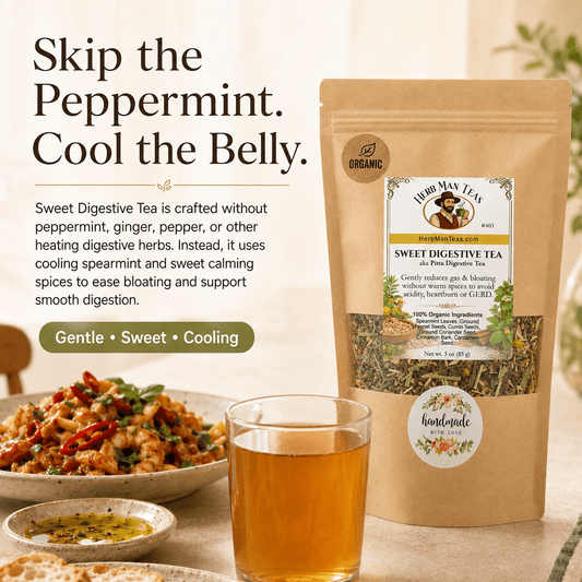 SWEET DIGESTIVE TEA - Herb Man Teas