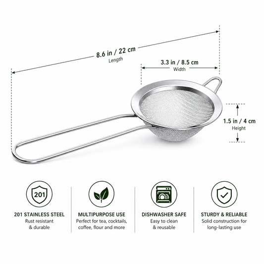 Stainless Steel Tea Strainer