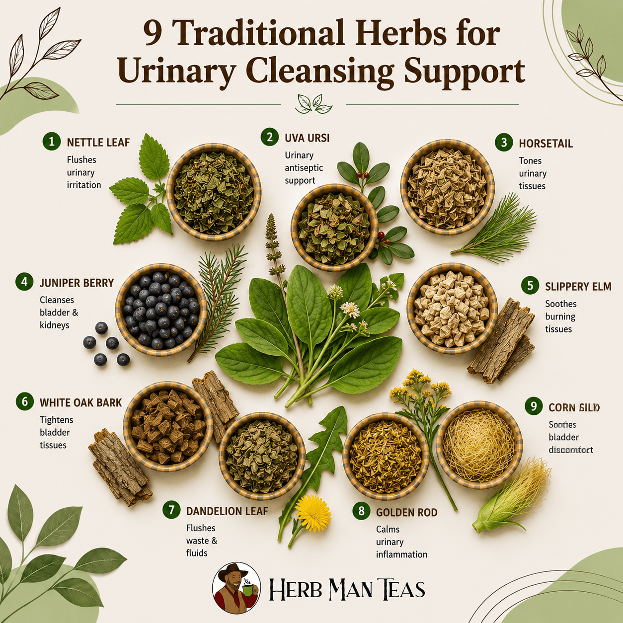 UTI TEA - Herb Man Teas