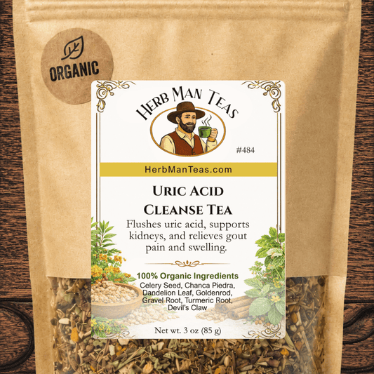 URIC ACID CLEANSE TEA - Herb Man Teas
