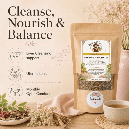 UTERINE FIBROID TEA - Herb Man Teas