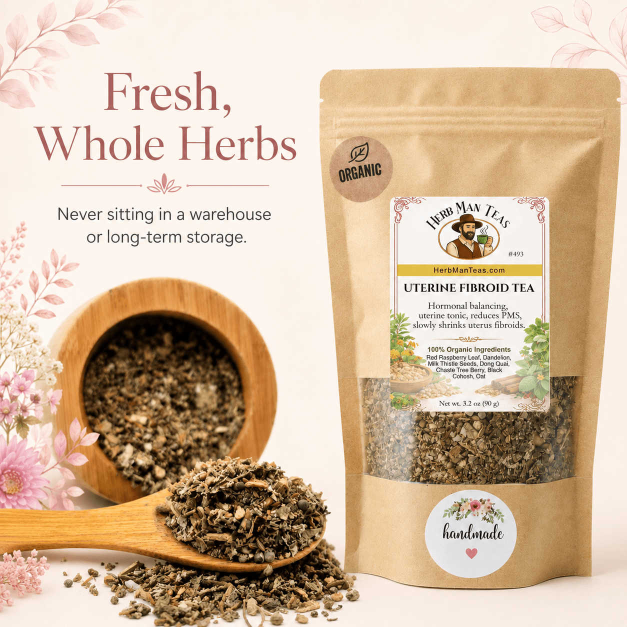 UTERINE FIBROID TEA - Herb Man Teas