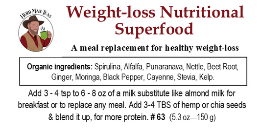 NUTRITIONAL SUPER FOOD POWDER - Kapha Balancing Version